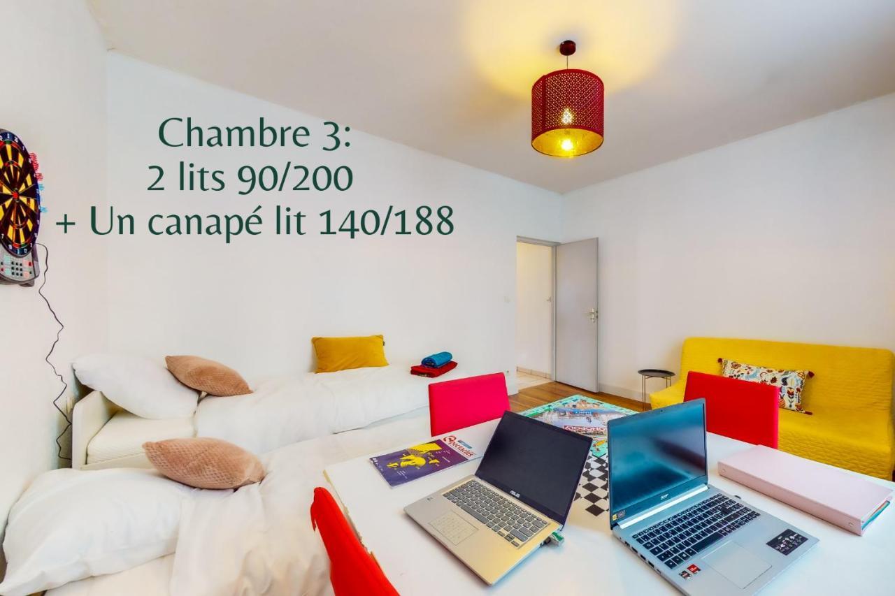Thermal A 2 Min -le 1909- 8 Pers- Parking Chez Julie *